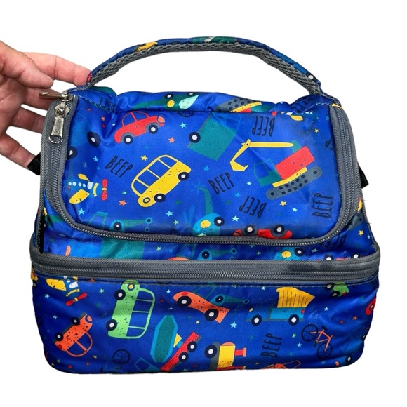 Flowfly Cars Trucks Construction Lunch Box - Picture 15 of 15